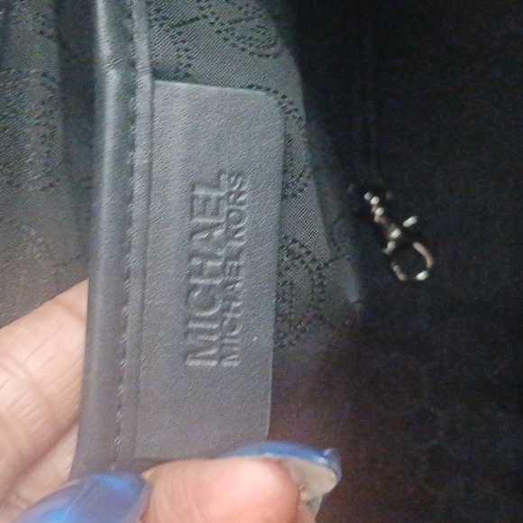 Michael Michael Kors Black Selma Mico Studded Two Way Bag - Picture 10 of 11